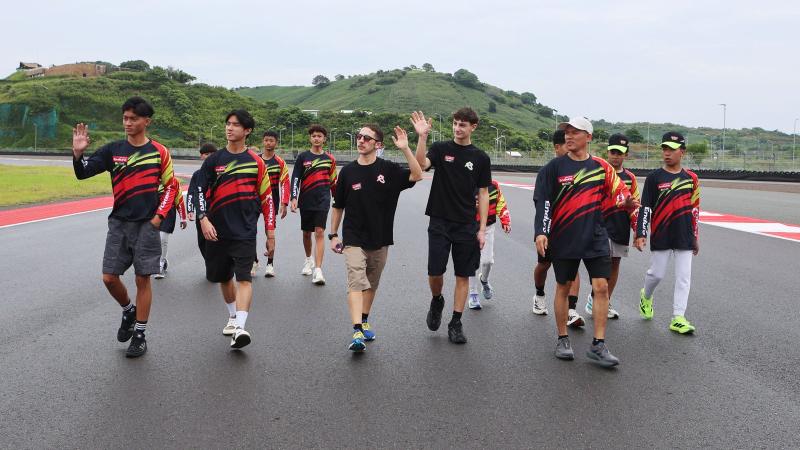 NitiRacing Holds Special Track Day with DRS Young Riders Ahead of VR46 Academy Session at Mandalika.