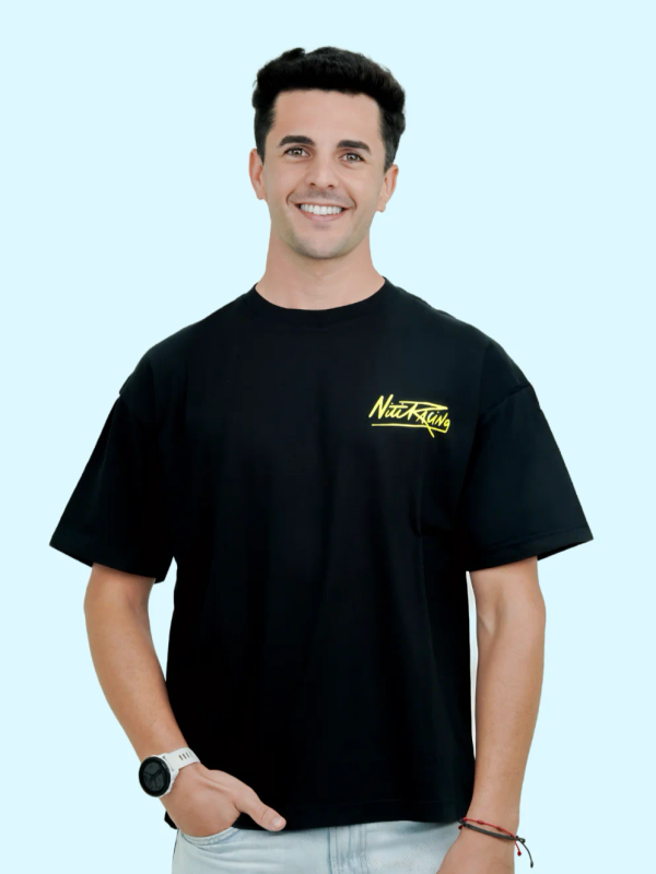 Oversized Fluo Logo